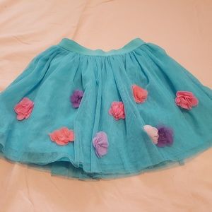 Sea Blue Tutu Skirt in Kids Girls Size 4T
